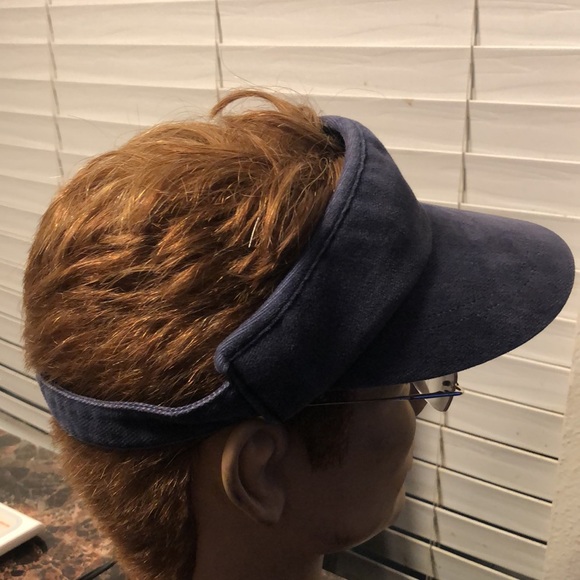 Nike Dri-Fit Men’s Navy Blue Adjustable Visor hats Size Adjustable - Picture 4 of 16